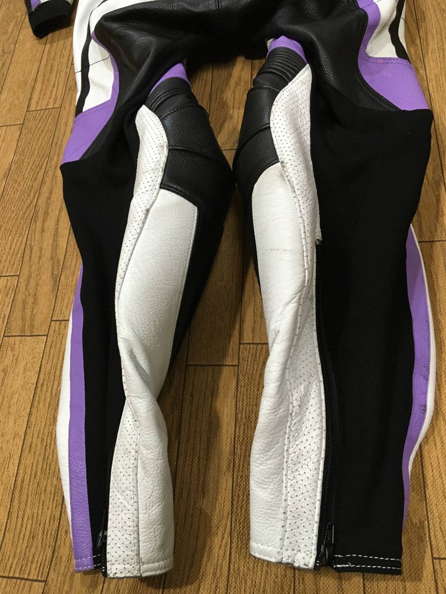 BERIK 牛革レーシングレザースーツ 日本サイズのL(表記L) ブーツイン