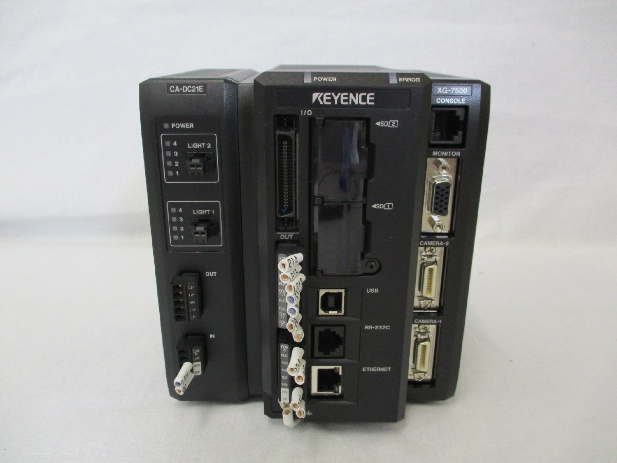 KEYENCE 画像処理システム XG-7000シリーズ マルチカメラ画像システム