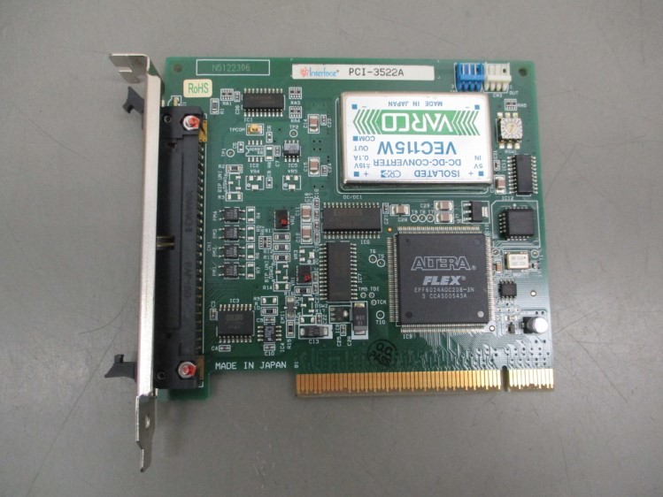 INTERFACE PCI-3522A インターフェースモジュール