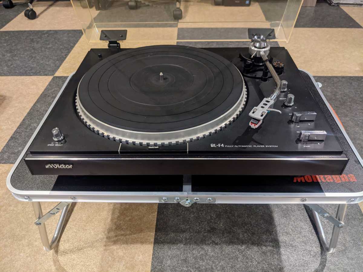 ボトムスス単品 ビクター フルオートマチック レコードプレーヤー QL