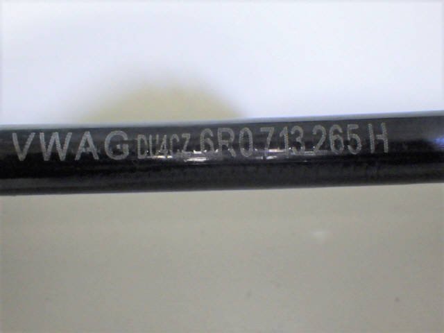 H26年 アウディ A1 1.4 TFSI DBA-8XCAX シフトレバー DCT 6R2713025AK 8X[ZNo:04006327]_画像9