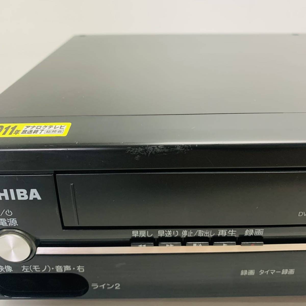 直売販売品 TOSHIBA リモコン付き メンテナンス済み品 SD-V800 ビデオ 