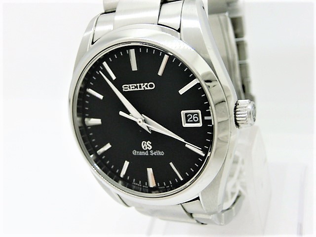 愛用 SS 腕時計 メンズ 9F62-0AB0 SBGX061 グランドセイコー セイコー デイト sb589 QZ【中古】【送料無料】 クォーツ 100m防水 グランドセイコー