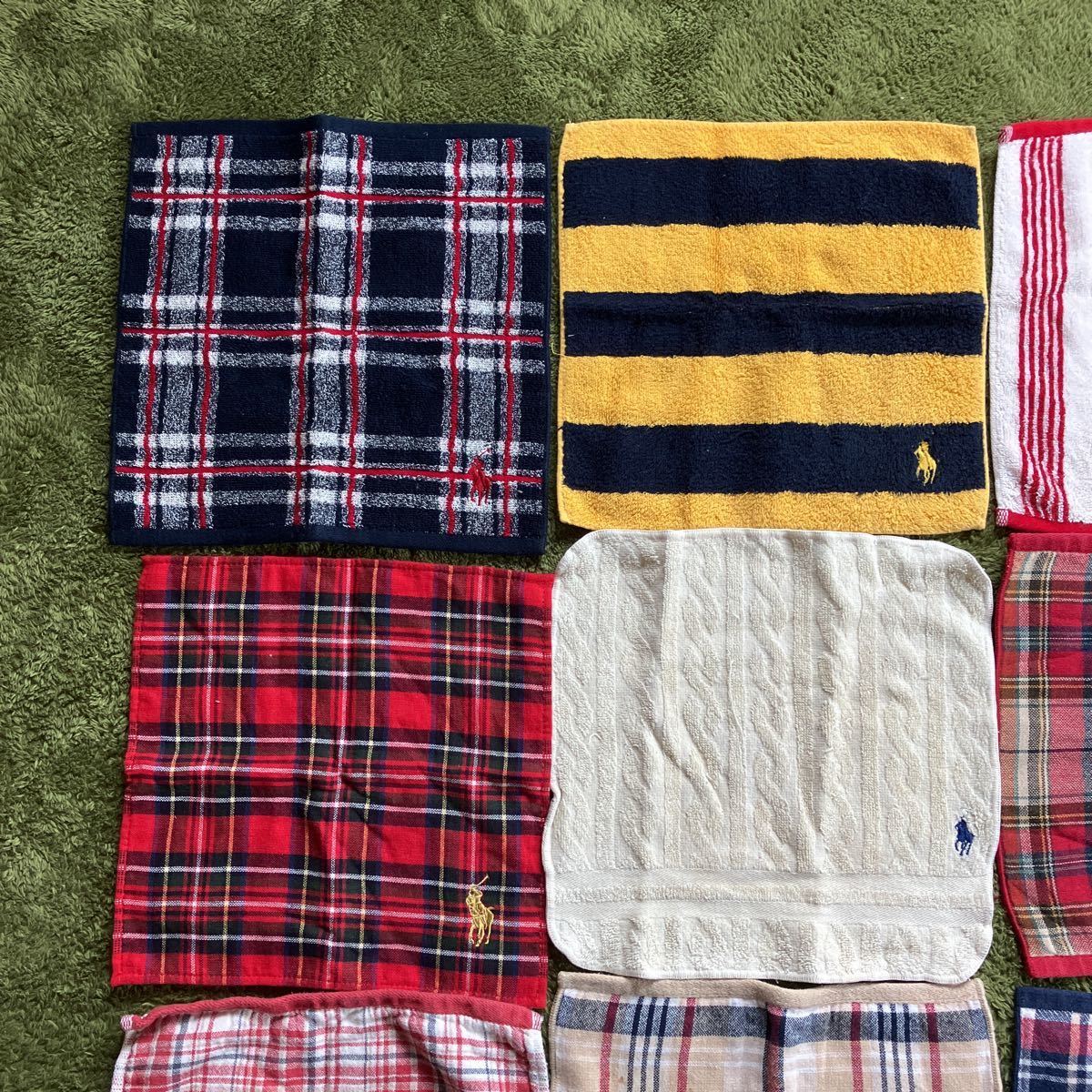 セール対象商品 フレブル*maffon×fuwaraドット*21×21ハンカチ ファッション雑貨