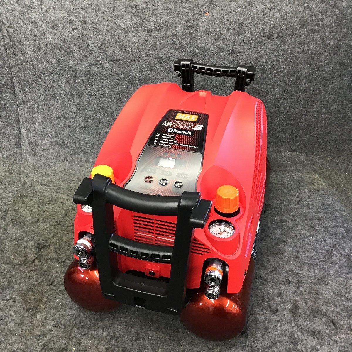 未使用品】☆マックス(MAX) エアコンプレッサー AK-HL1270E3_レッド 貿易保証 「マックスMAX.エアーコンプレッサー」 工具/メンテナンス