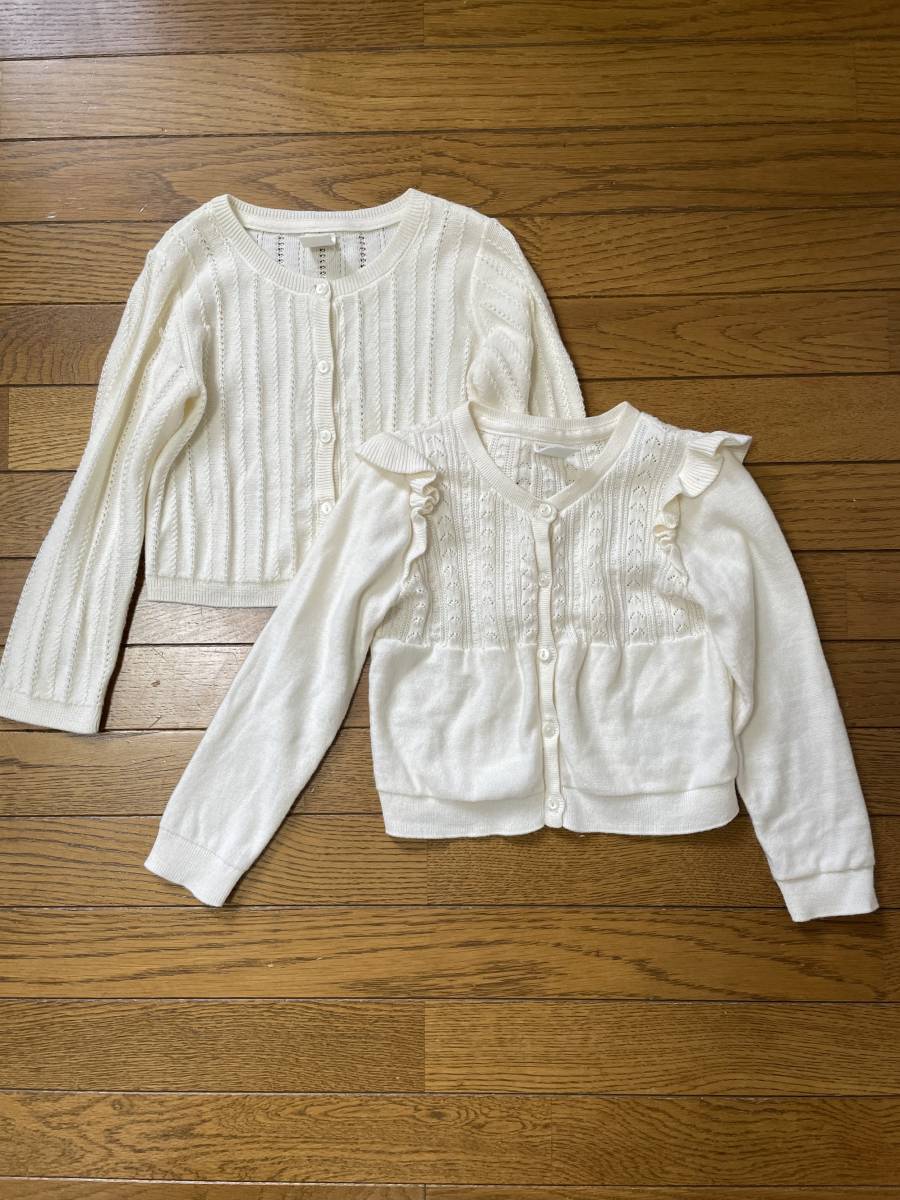 キャンペーンもお見逃しなく GAPカーディガン100 白 opri.sg