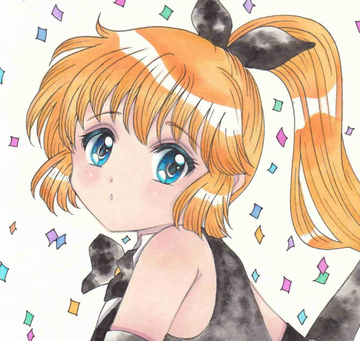 Yahoo!オークション - 手描きイラスト 怪盗セイントテール ゆう Yahoo!オークション - 手描きイラスト 怪盗セイントテール ゆう