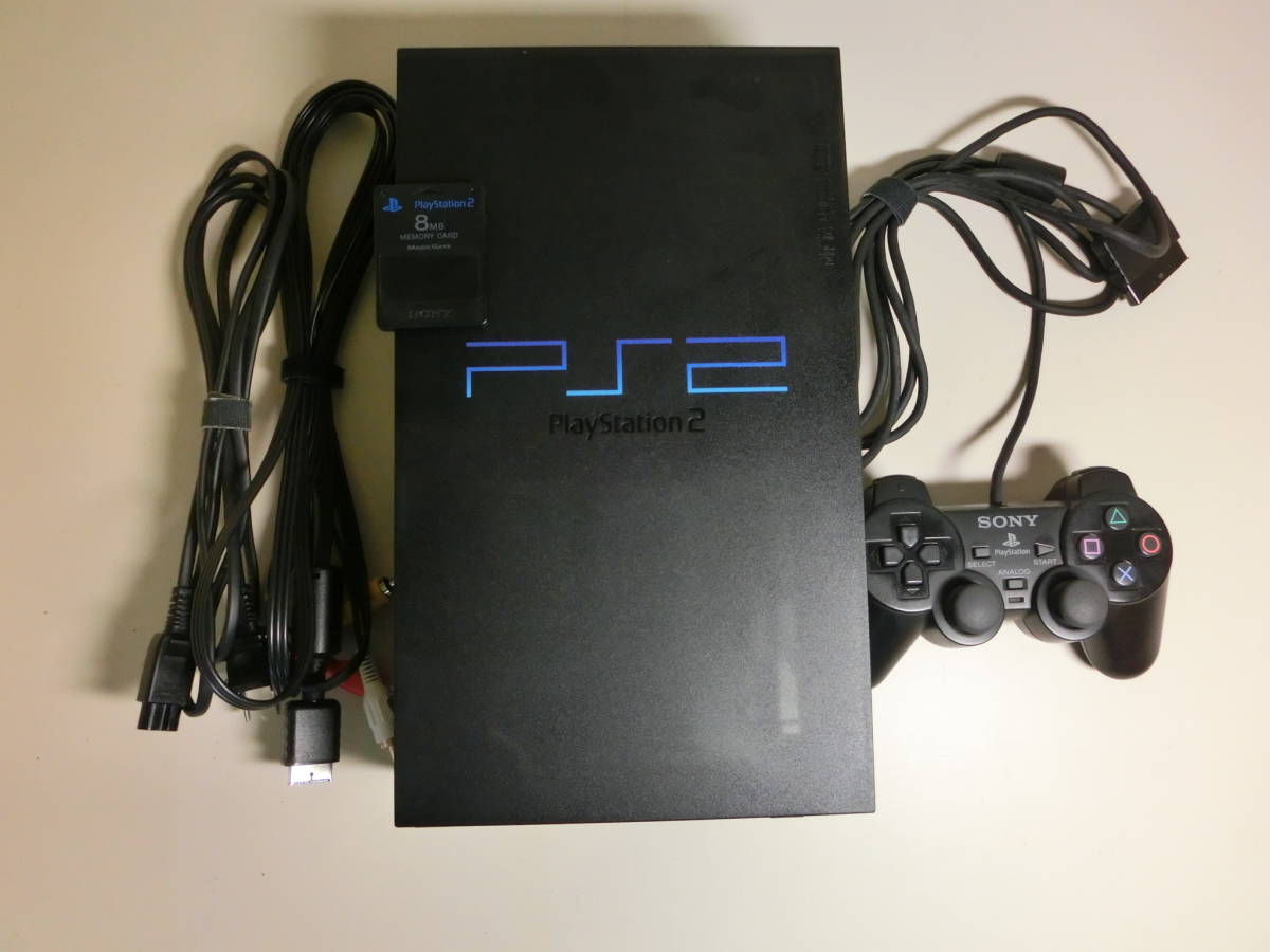PS2 本体 厚型最終モデル SCPH-50000 半透明黒 おまけ付|Yahoo PS2 本体 厚型最終モデル SCPH-50000 半透明黒 おまけ付|Yahoo
