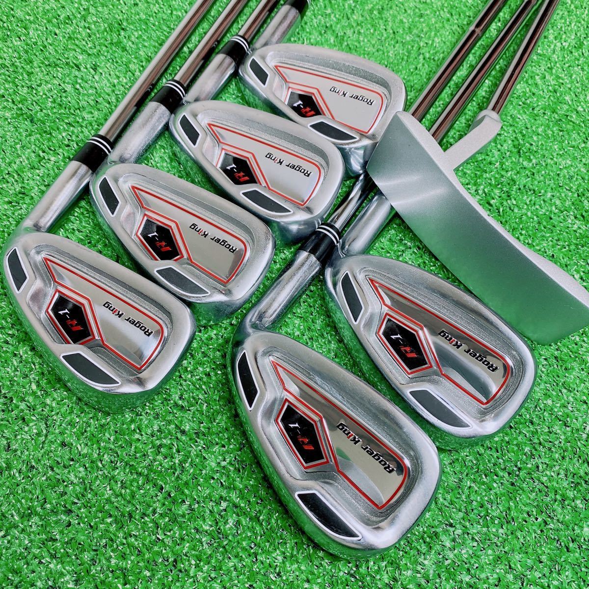 初心者 入門向け やさしい メンズゴルフセット Roger King R-1 初心者 入門向け やさしい メンズゴルフセット Roger King R-1