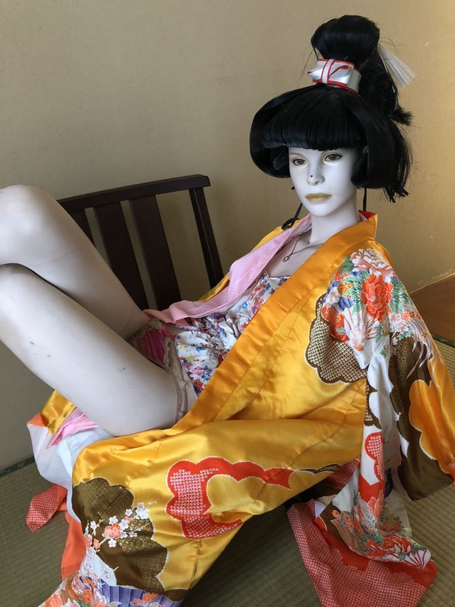 アダルトマネキン人形 昭和レトロ 九州の某秘宝館展示品【売切り アダルトマネキン人形 昭和レトロ 九州の某秘宝館展示品【売切り