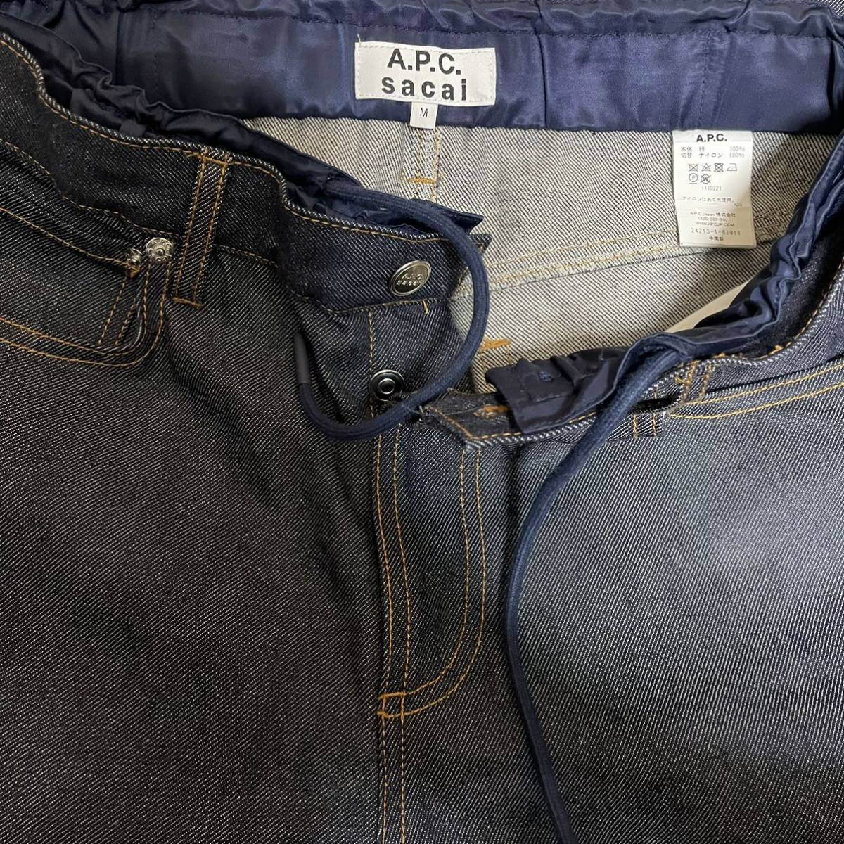 【希少】sacai apc コラボ デニムジャケット デニムパンツ セットアップ