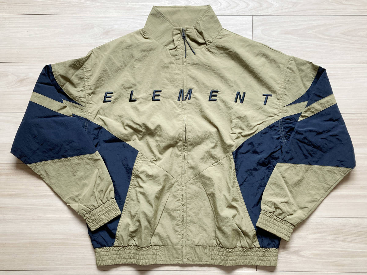 1円新品 M エレメント ELEMENT WOLFEBORO CHOPPED JACKET メンズ ジャケット ベージュ M AJ022-785_画像1