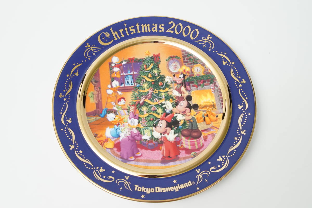 東京ディズニーランド イヤープレート クリスマス2000_画像1