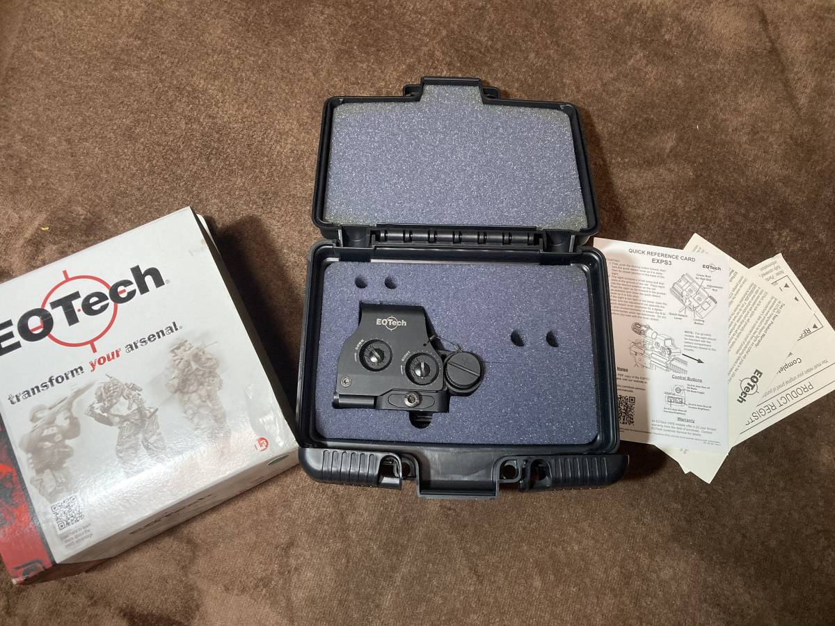 実物 EoTech ホロサイト EXPS3-0 旧ロゴ 黒 shuma.mx
