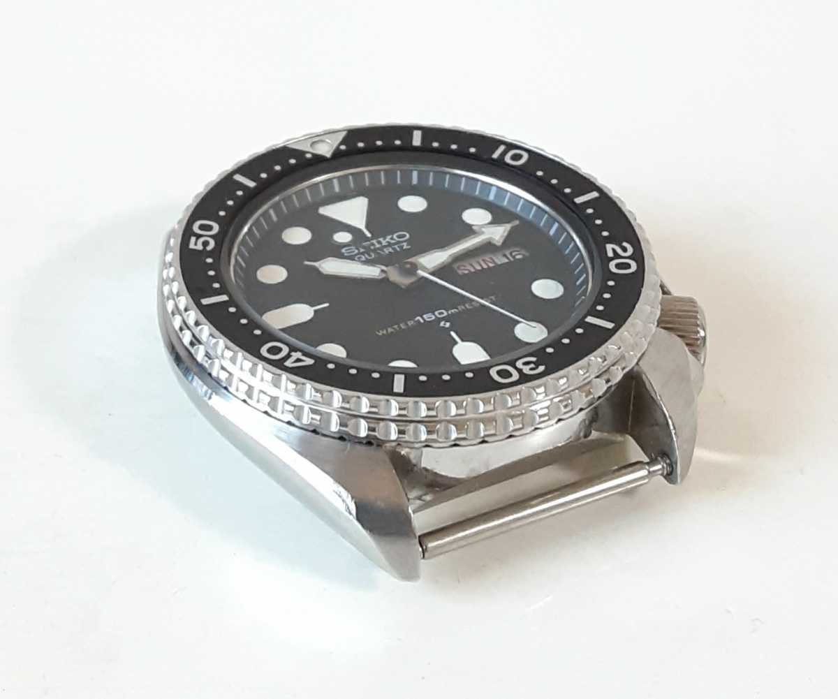 SEIKO QUARTZ DIVER 150m 7548-7000 セイコー ダイバー 黒文字盤