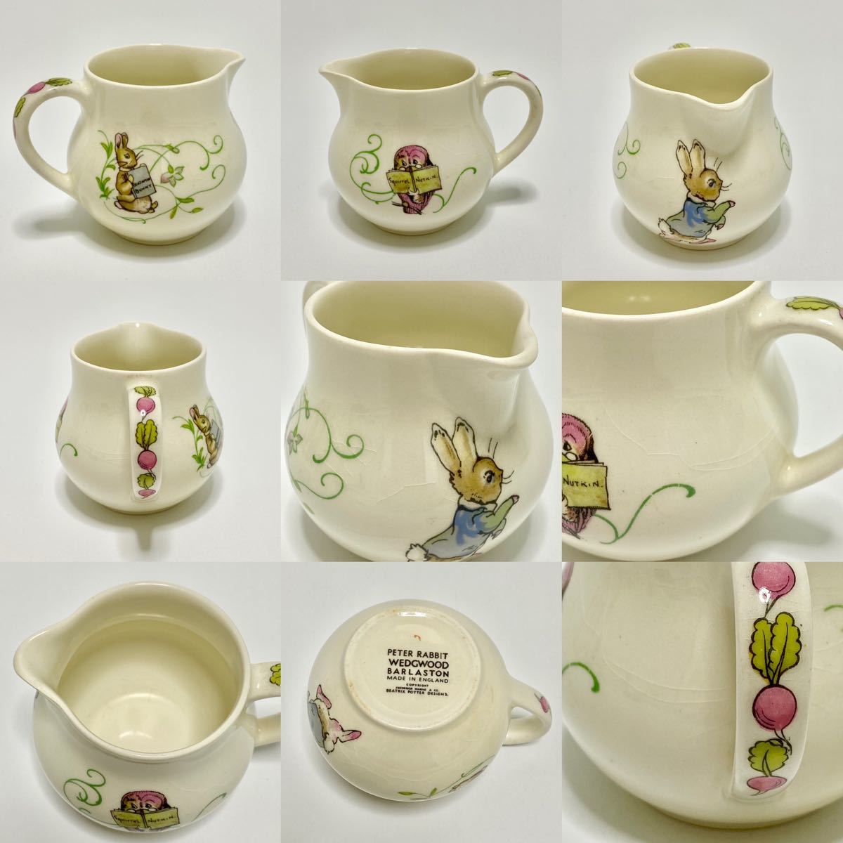 SALE☆レア☆リーフレット付き☆WEDGWOOD☆グリーンライン☆ラインなし☆9点セット