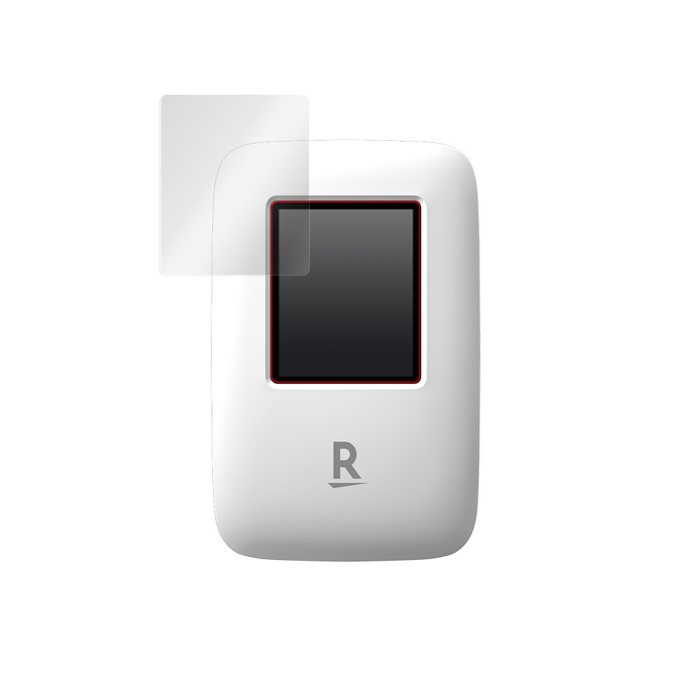 RakutenWiFi Pocket 保護 フィルム OverLay Plus for Rakuten WiFi Pocket アンチグレア 低反射 防指紋 楽天モバイル ワイファイ ポケット_画像3