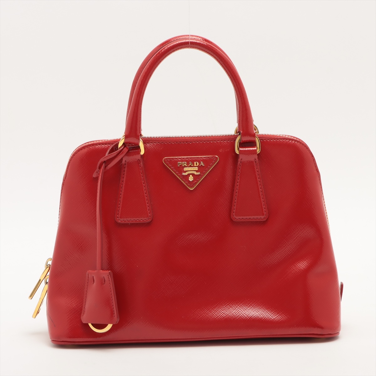 PRADA】サフィアーノヴェルニック パテントレザー | hima.am