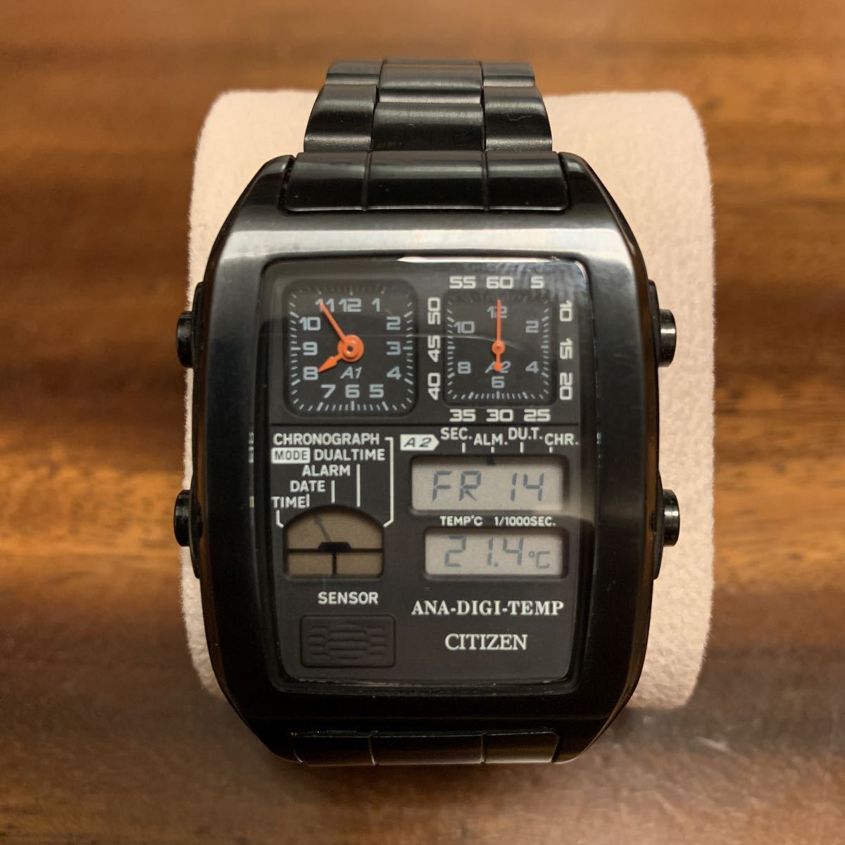 Yahoo!オークション - 動作品 CITIZEN アナデジテンプ8988-S040825 Yahoo!オークション - 動作品 CITIZEN アナデジテンプ8988-S040825