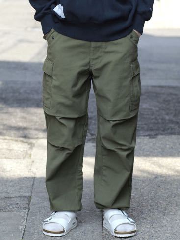 DESCENDANT D-65M TC TROUSERS カーゴパンツ-