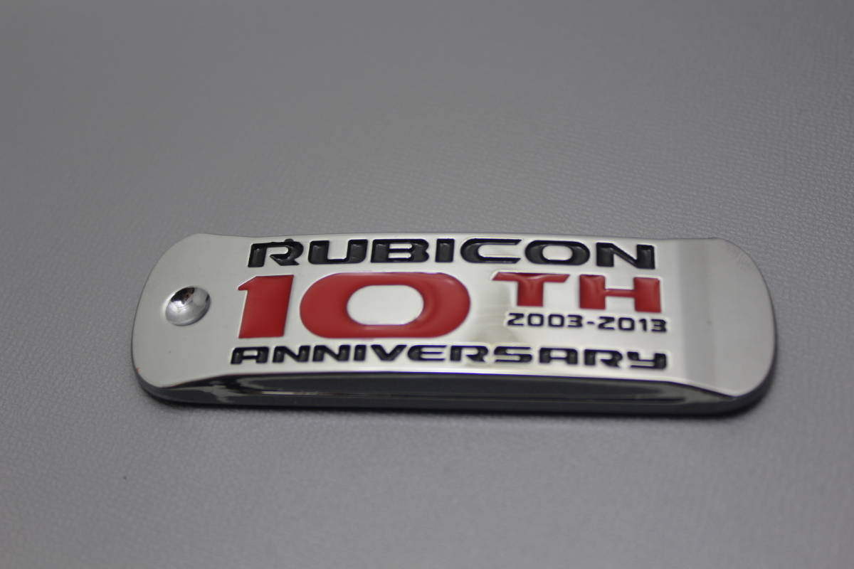 日産 RUBICON 10TH ANNIVERSARY シルバーエンブレム　フェアレディ Z　リーフ　ノートe-POWER　マーチ　社外品_画像2