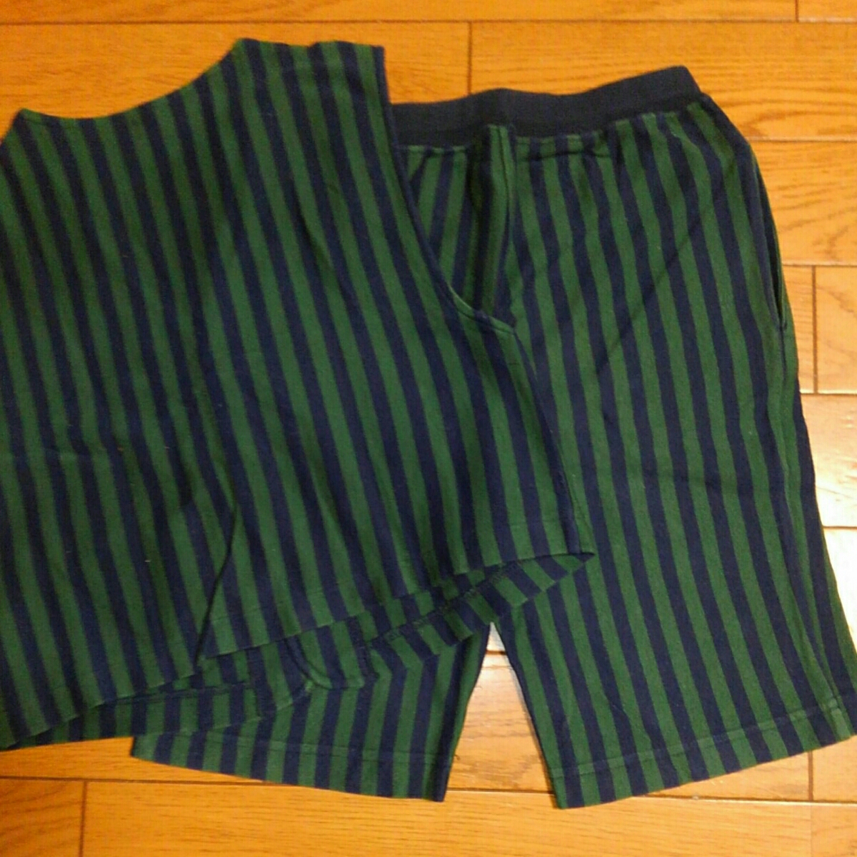  Junko Shimada the best shorts setup 120.130. navy blue × deep green used 