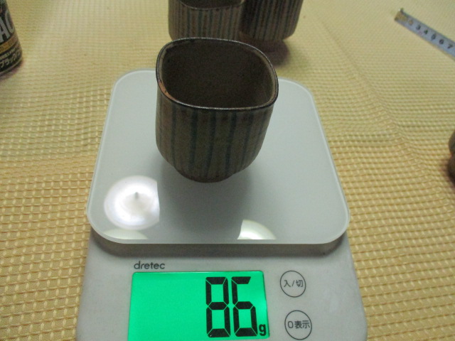 ★湯呑み★４客★陶器★食器★工芸★お茶・日本酒・コーヒーなどに・・★_画像8