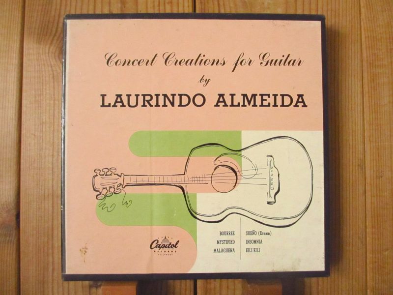 激レア!! 3枚組 EPボックスSET!! Laurindo Almeida / ローリンドアルメイダ / Concert Creations For Guitar / US盤 / 7inch_画像1
