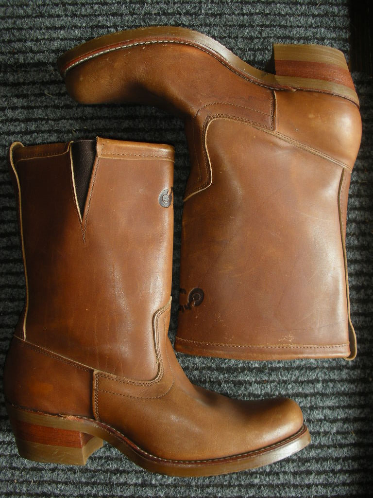 60S70S American made dead stock Vintage CHIPPEWA Chippewa made peko sloper boots 11EE /30S40S50S engineer boots 