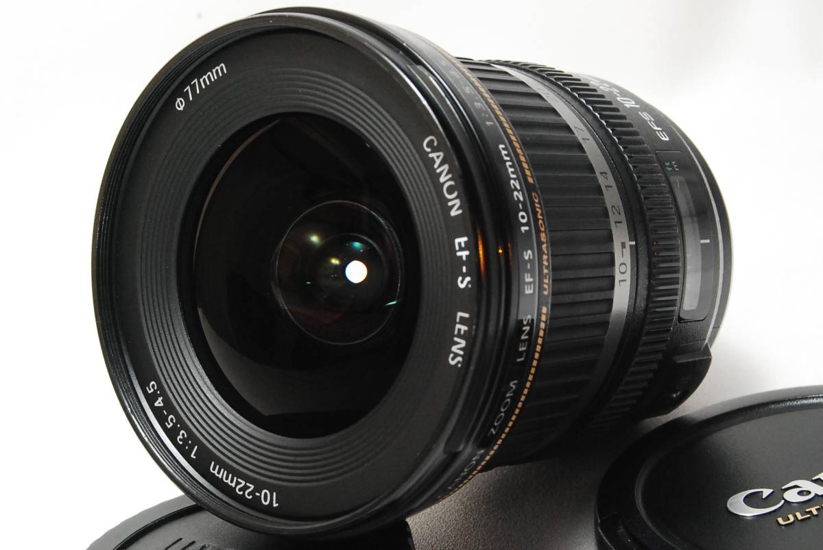 品質のいい Canon ★1861★良品★キヤノン EF-S10-22mm レンズポーチ付き USM F3.5-4.5 キヤノン