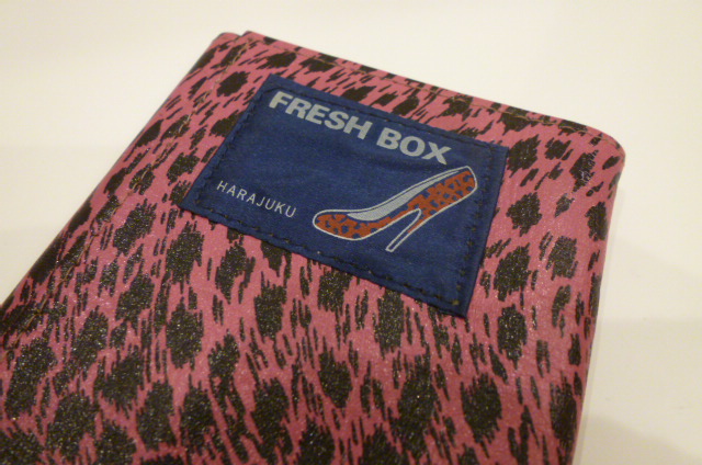 当時物！美品！FRESH BOX フレッシュボックス 財布（ピンク豹柄）クリームソーダ カルコーク ペパーミント
