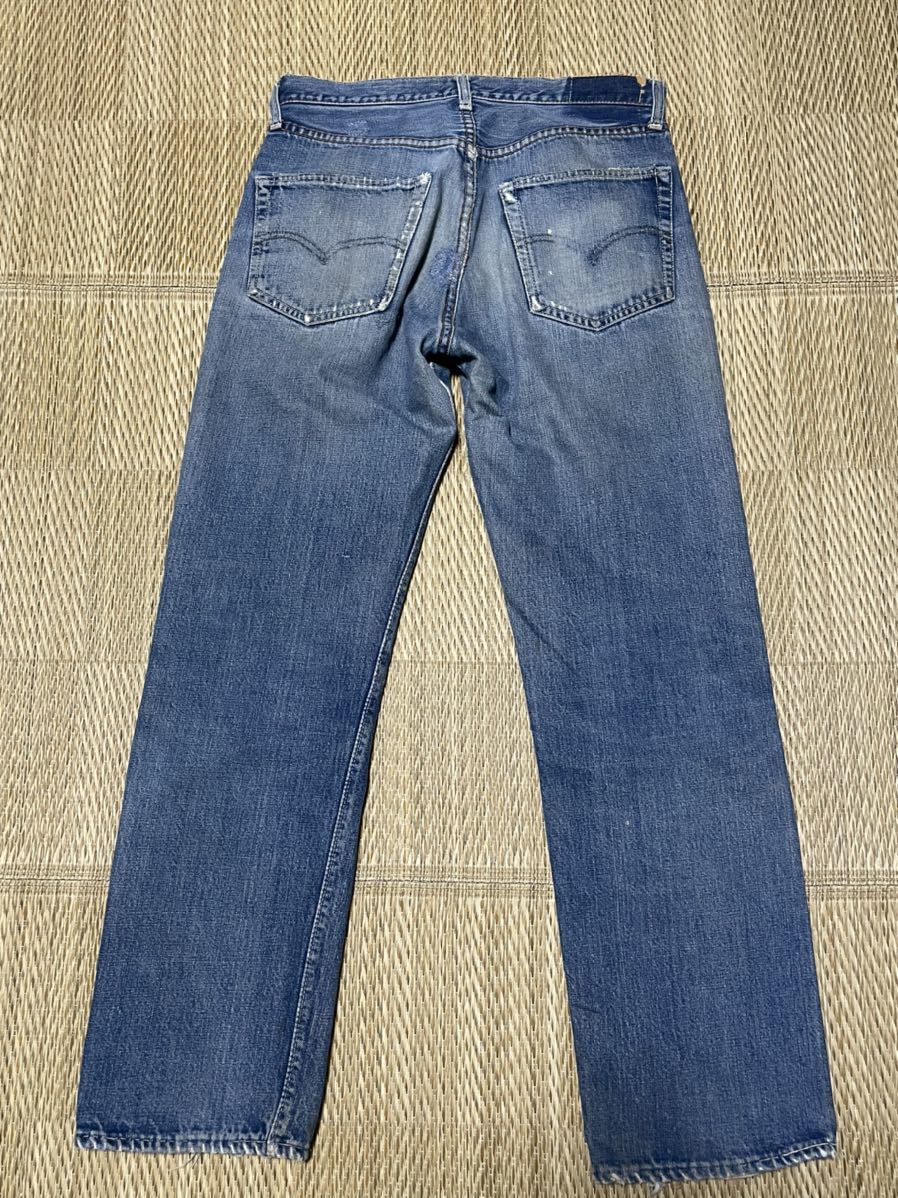 ビンテージ　60s Levi''s 501 BIGE 初期　Vステッチ 赤耳 ビンテージ_画像2