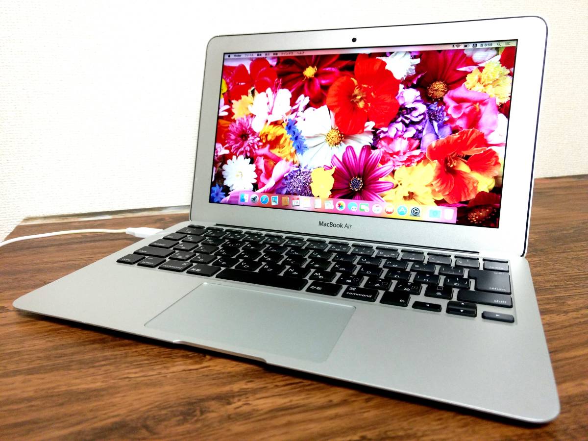 動作可ジャンク Apple MacBook Air 11インチ 2013 メモリ 4GB 1.3GHz Core i5 MD711J/A or  MJD712J/A A1465 SSDなし 1円~ジャンク品 912