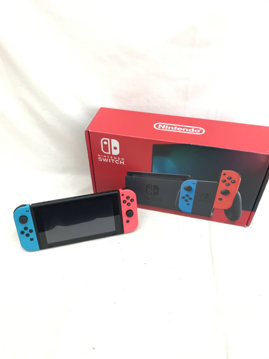 美品】任天堂 スイッチ Nintendo Switch 本体 HAC-001 ネオンブルー