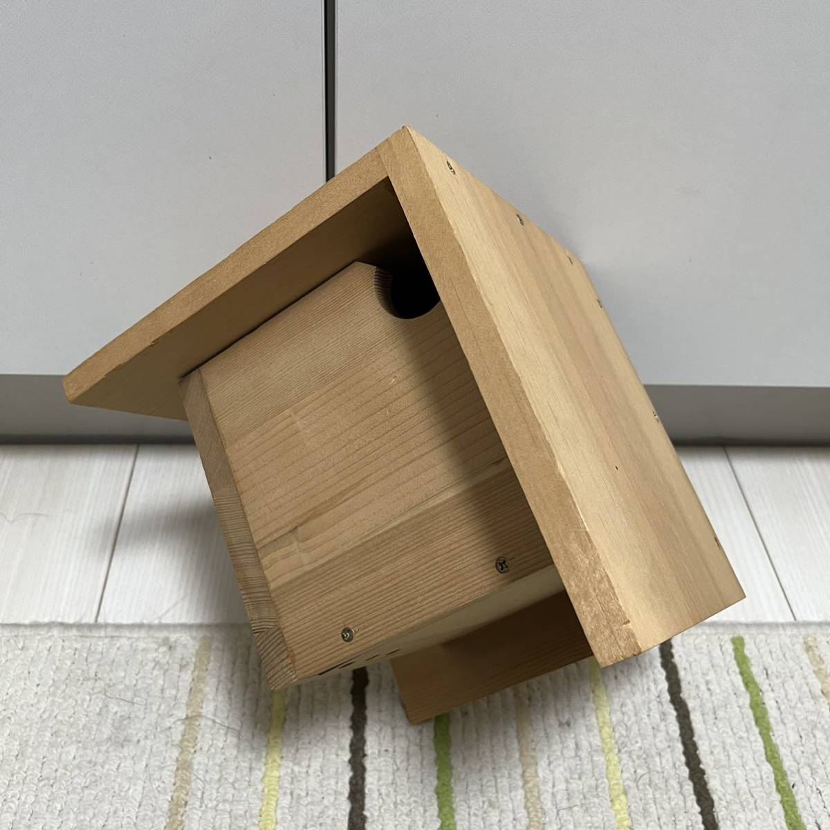  bird. nest box hand made wooden 