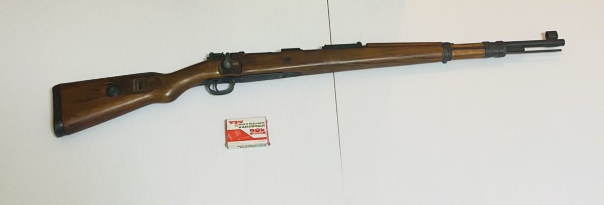 CMC Kar98K モデルガン 第二次大戦 WWⅡ ドイツ国防軍 正式小銃 ボルト ...