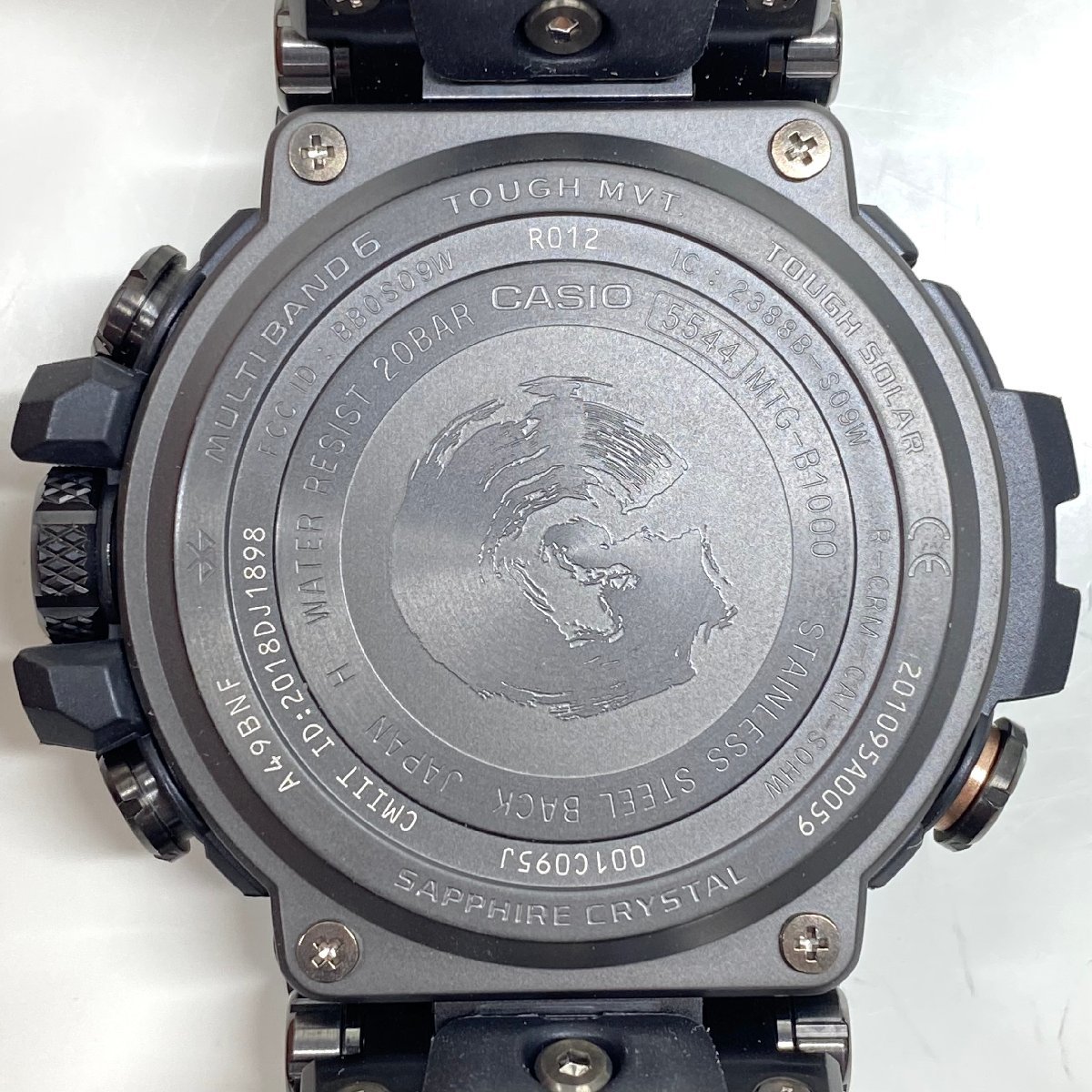 稼動品 CASIO G-SHOCK MTG-B1000-TJ1AJR Formless太極モデル カシオ
