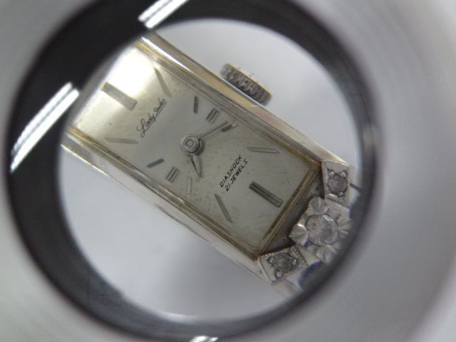 最高の品質 Lady K14WG 手巻き式腕時計 Seiko 時計 セイコー ☆タイム