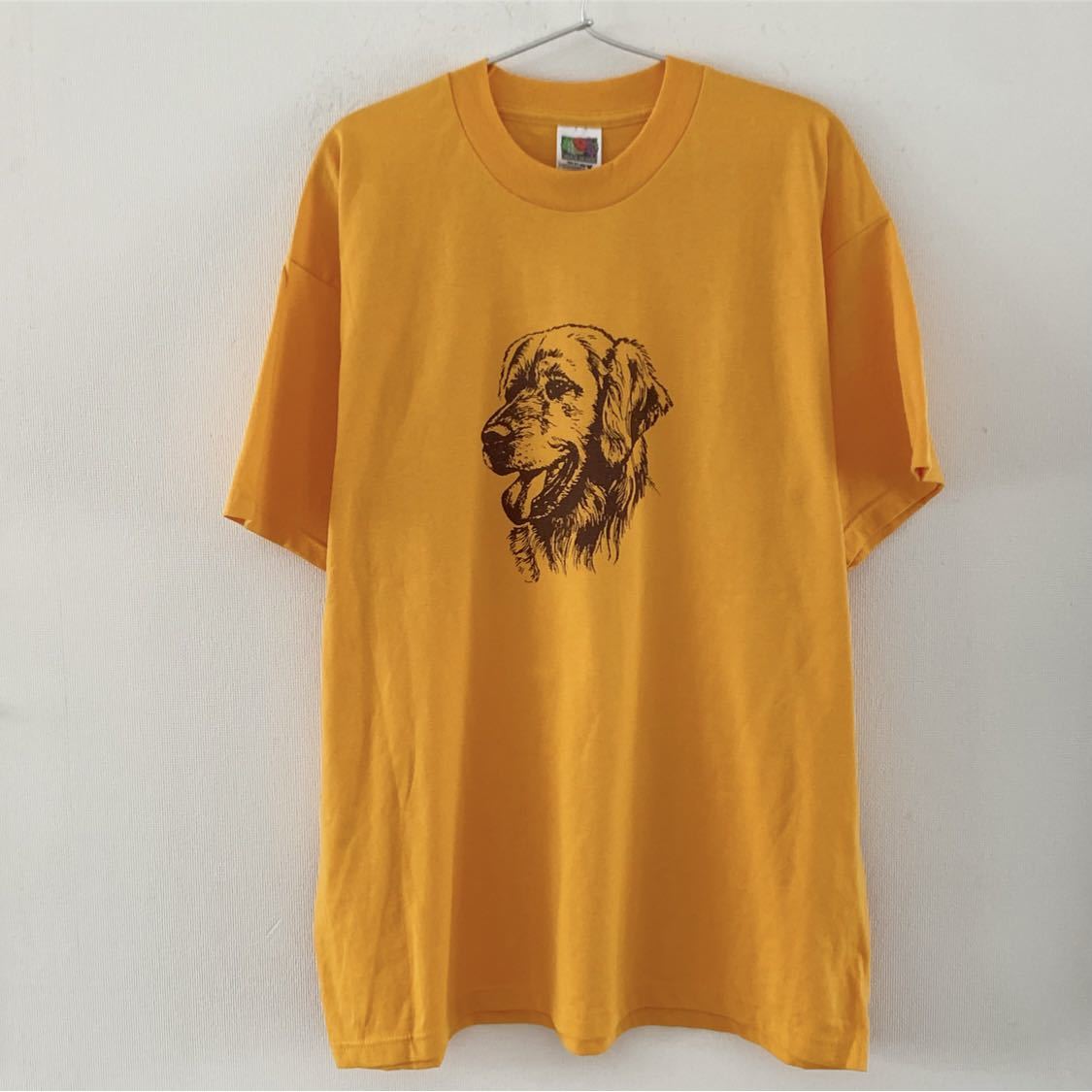 90's ゴールデンレトリバー Tシャツ XL ビンテージ 犬 アニマル_画像2