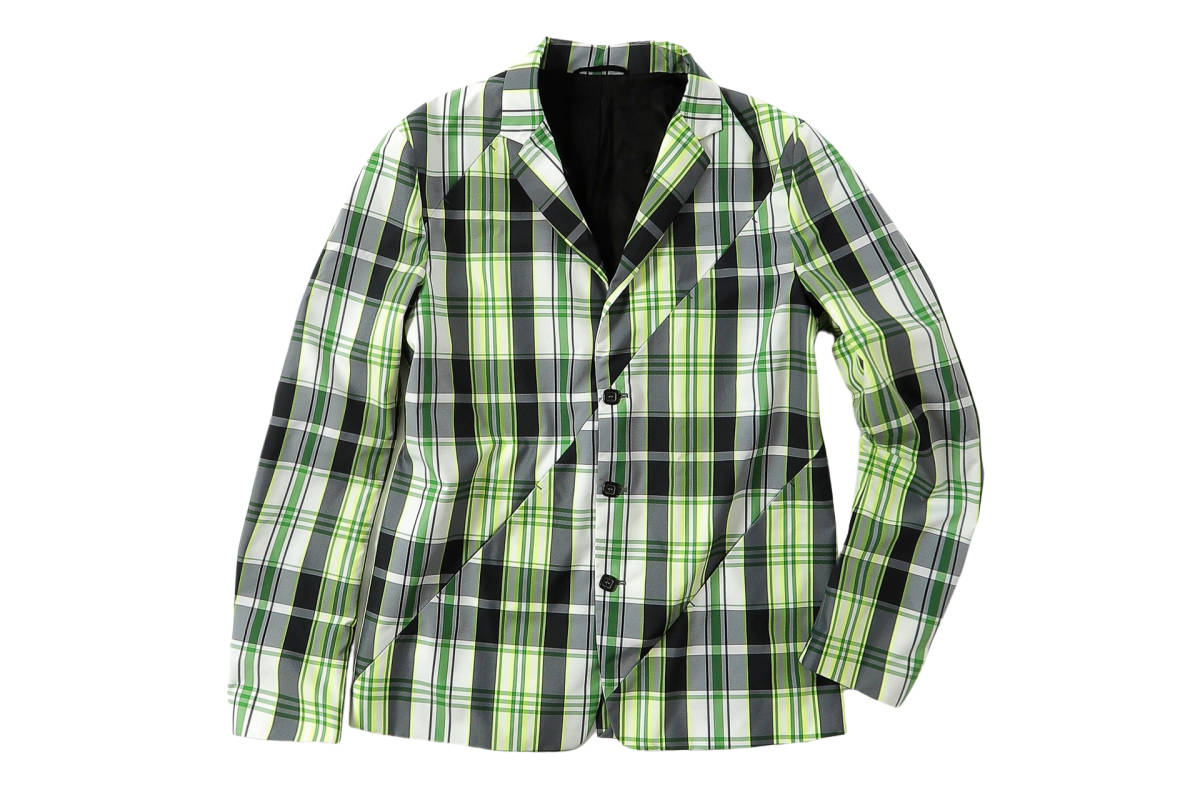Raf simons ラフシモンズ2012SS マドラスチェック テーラード