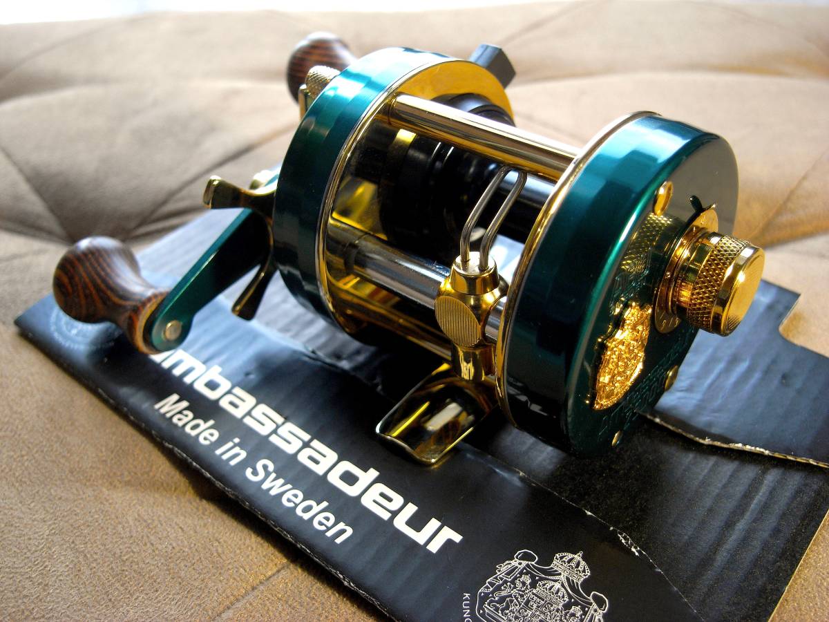ジャンク品】アブガルシア・アンバサダー2500CDL ティールグリーン
