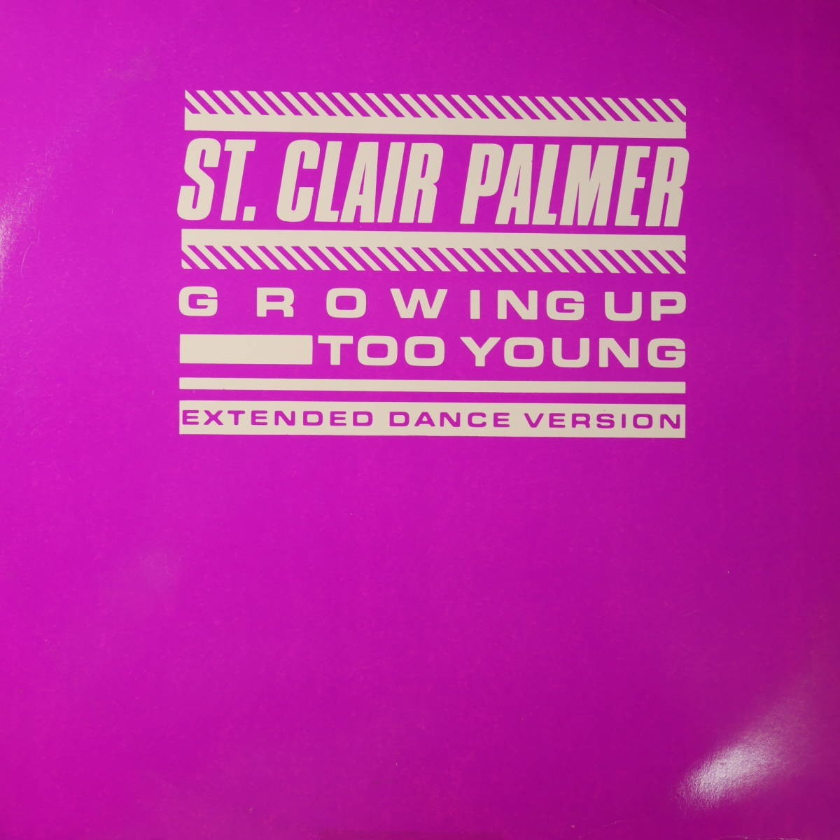 アナログ ● 輸入盤 ～ St. Clair Palmer Growing Up Too Young ～ Carrere CART 293の画像1
