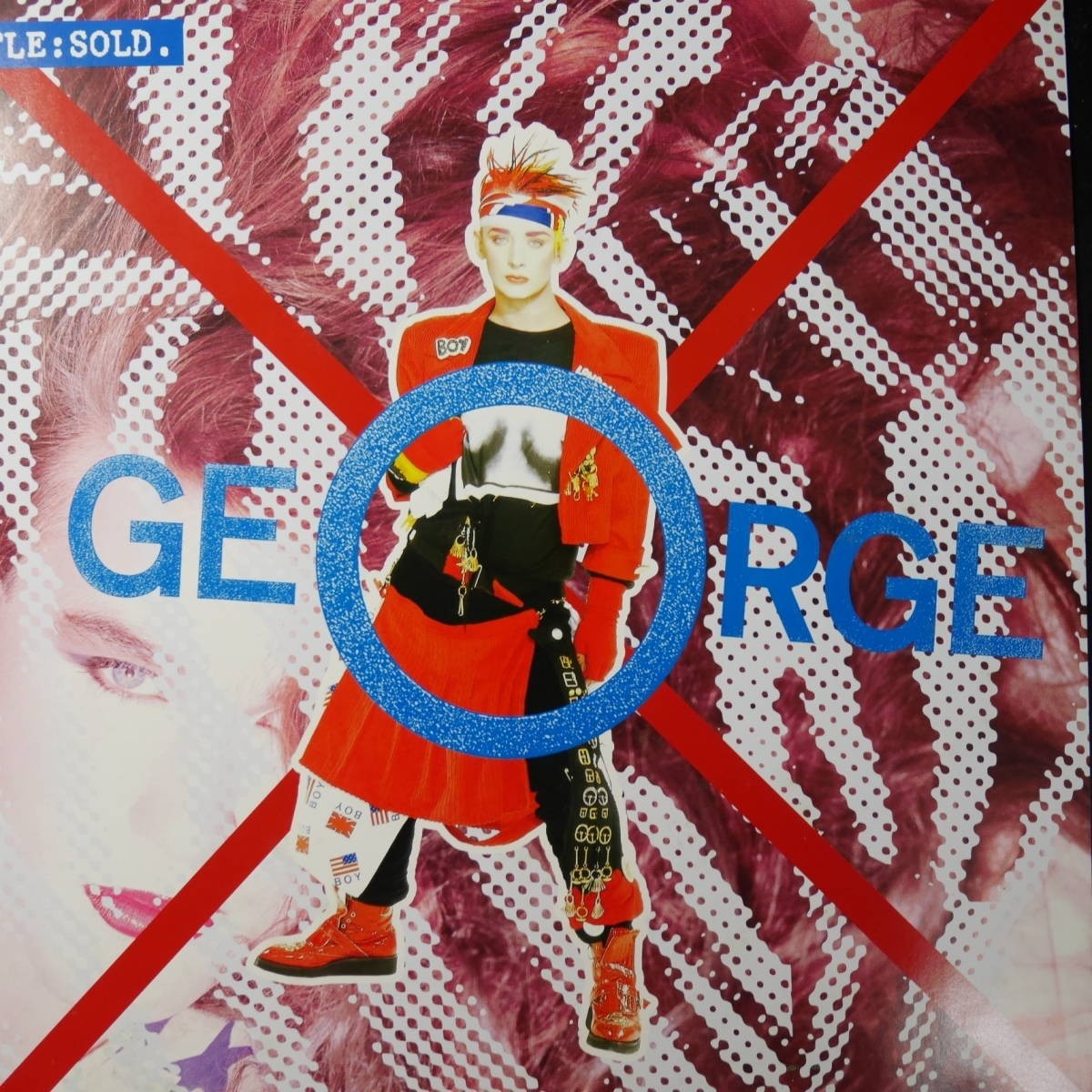 アナログ ●BOY GEORGE / SOLD ～ 日本盤 解説あり 非売品 プロモ盤 28VB-1150の画像3