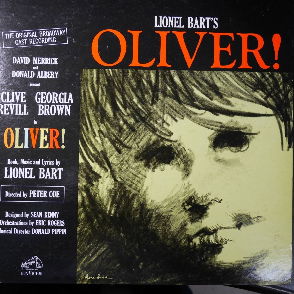 アナログ ●LLIONEL BART'S OLIVER ORIGINAL BROADWAY CAST RECORDING ～ RCA VICTOR (US) LSOD-2004 STEREO_画像1