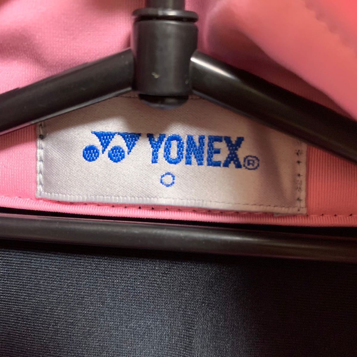 【XL相当】YONEX ジャージ 薄手 ヨネックス ピンク バドミントン テニス 卓球 スポーツウェア トレーニングウェア_画像4