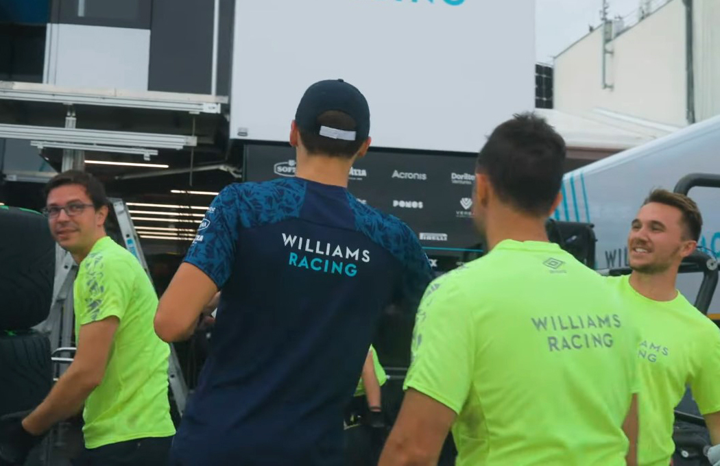 【非売品】2021 ウィリアムズ F1 支給品 リフレクター セットアップシャツ S UMBRO 新品 イエロー★ジョージ・ラッセル アンブロ_画像7