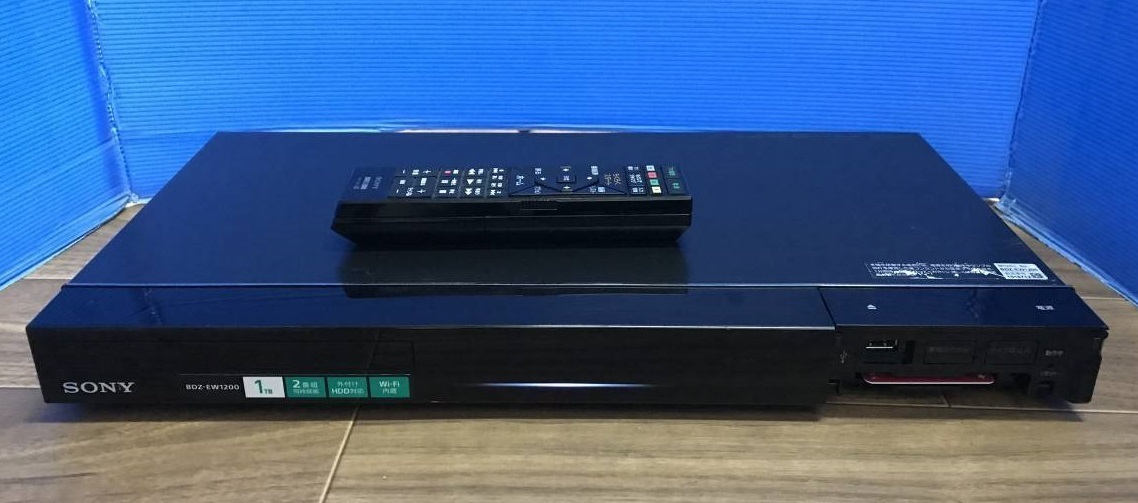 日本最大級 SONY BDZ-EW1200 2番組同時録画ブルーレイレコーダー