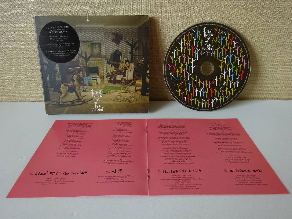 used★デジパック★EU盤★CD / TRACEY THORN トレイシー・ソーン OUT OF THE WOODS / エヴリシング・バット・ザ・ガール【ブックレット】の画像1