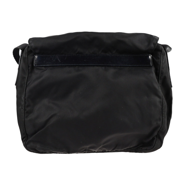 PRADA プラダ B8994 ショルダーバッグ ナイロン ブラック シルバー金具