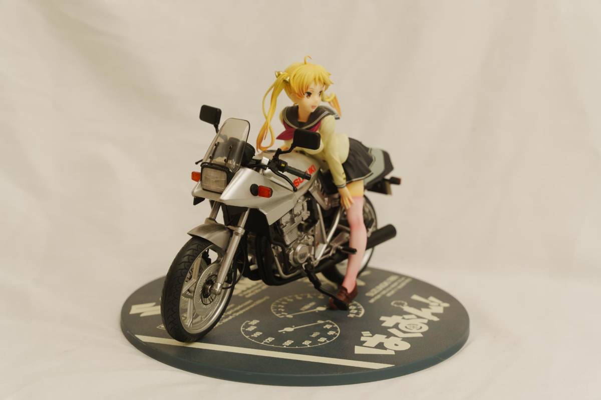 ばくおん!! 鈴乃木凜&GSX400Sカタナ 1/10スケール ABS&PVC製 塗装済み
